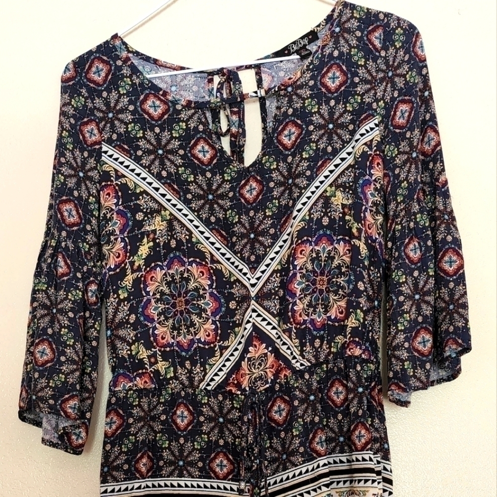 Bebop Boho Romper Small
